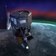 An artist’s concept of the ICON satellite.